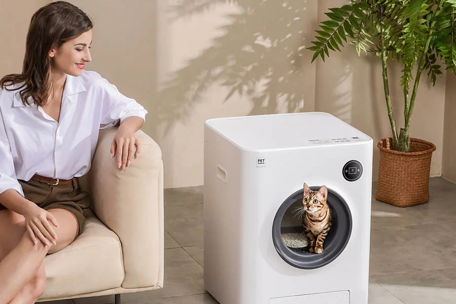auto litter box cleaner